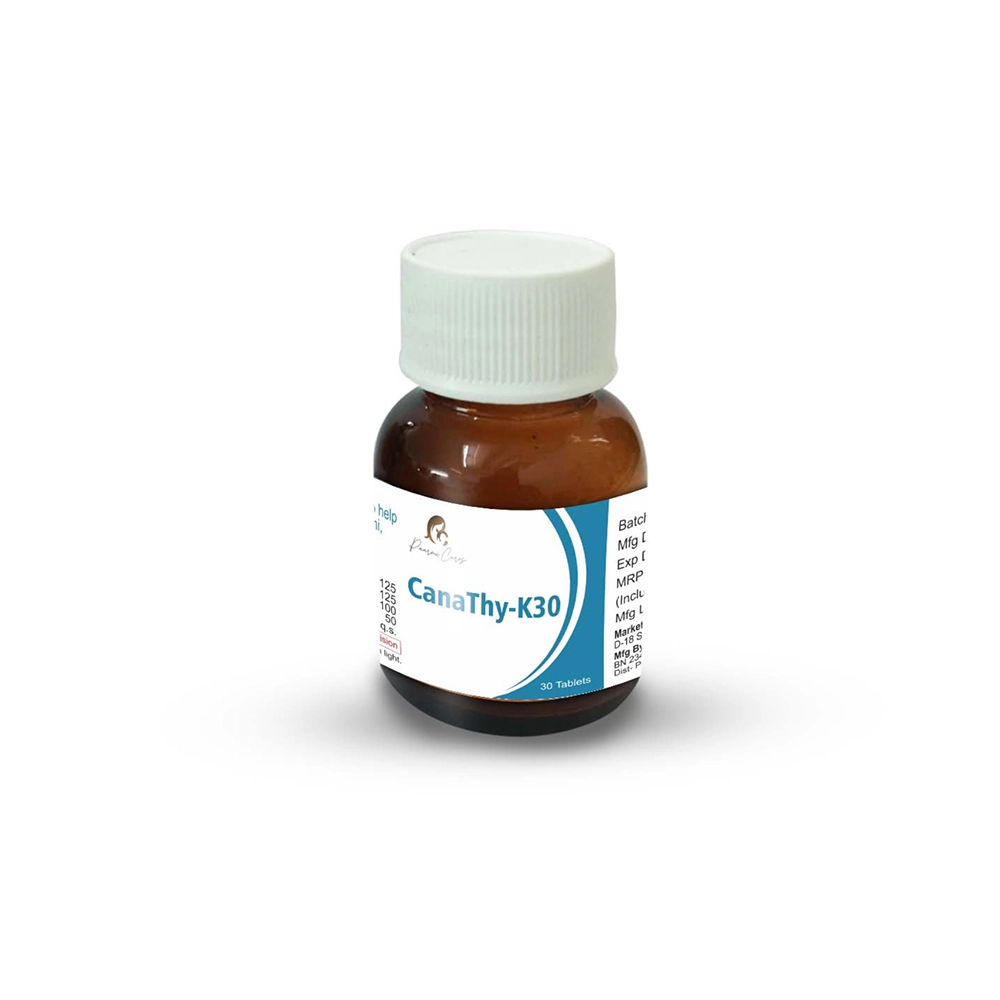 Paarmi Cares CanaThy-K30, For Thyroid (100 Tablets) on itshemp.in