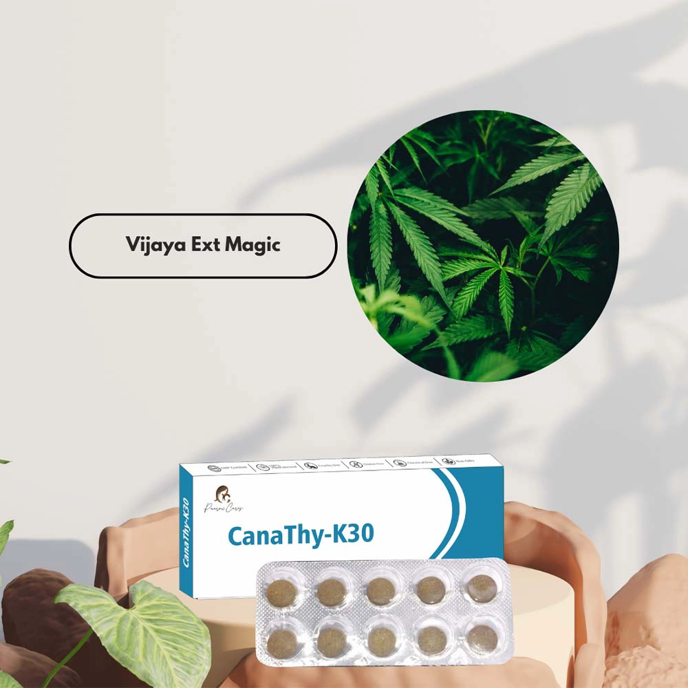 Paarmi Cares CanaThy-K30, For Thyroid (100 Tablets) on itshemp.in