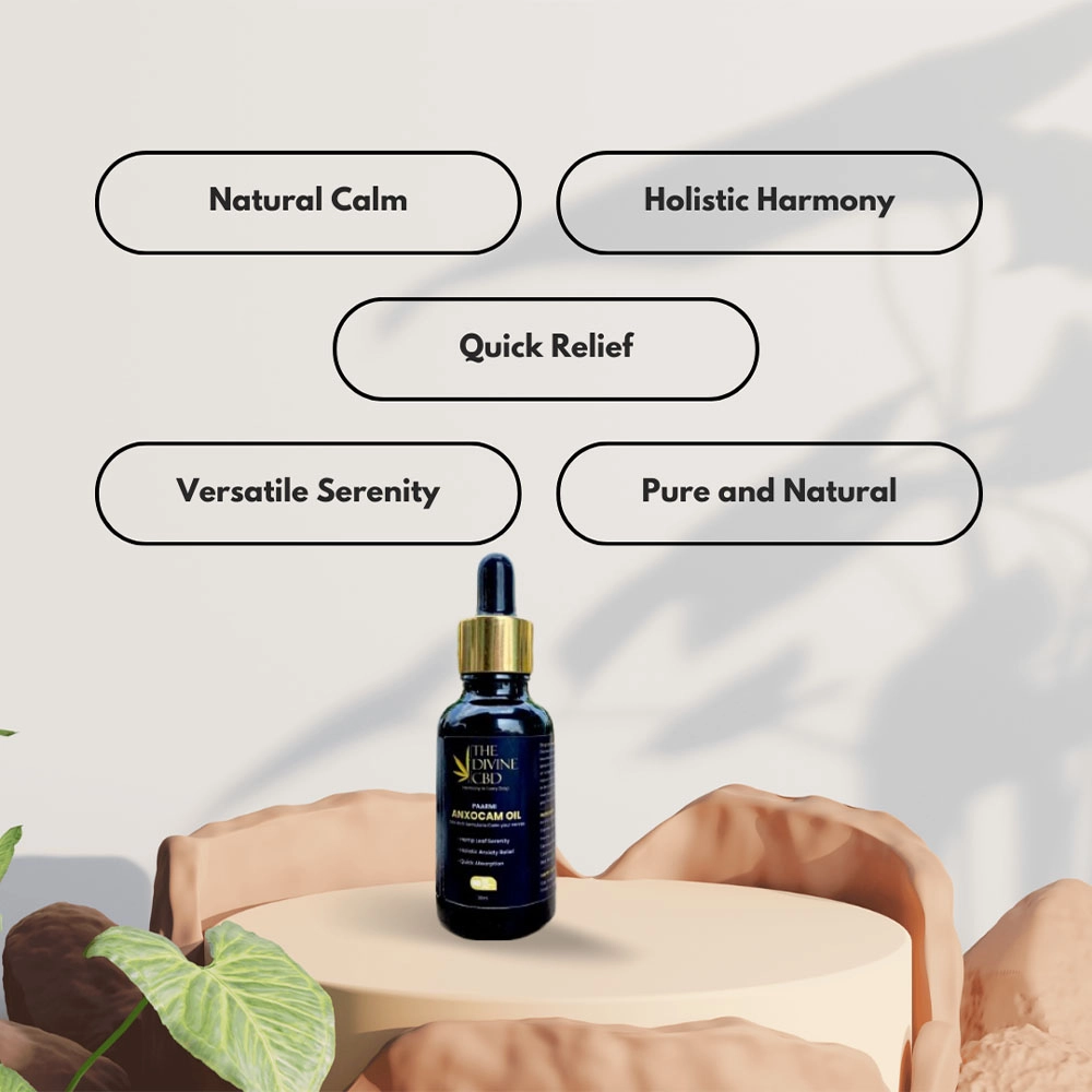 Paarmi Cares Anxocam Oil, For Anxiety (30 ml) on itshemp.in