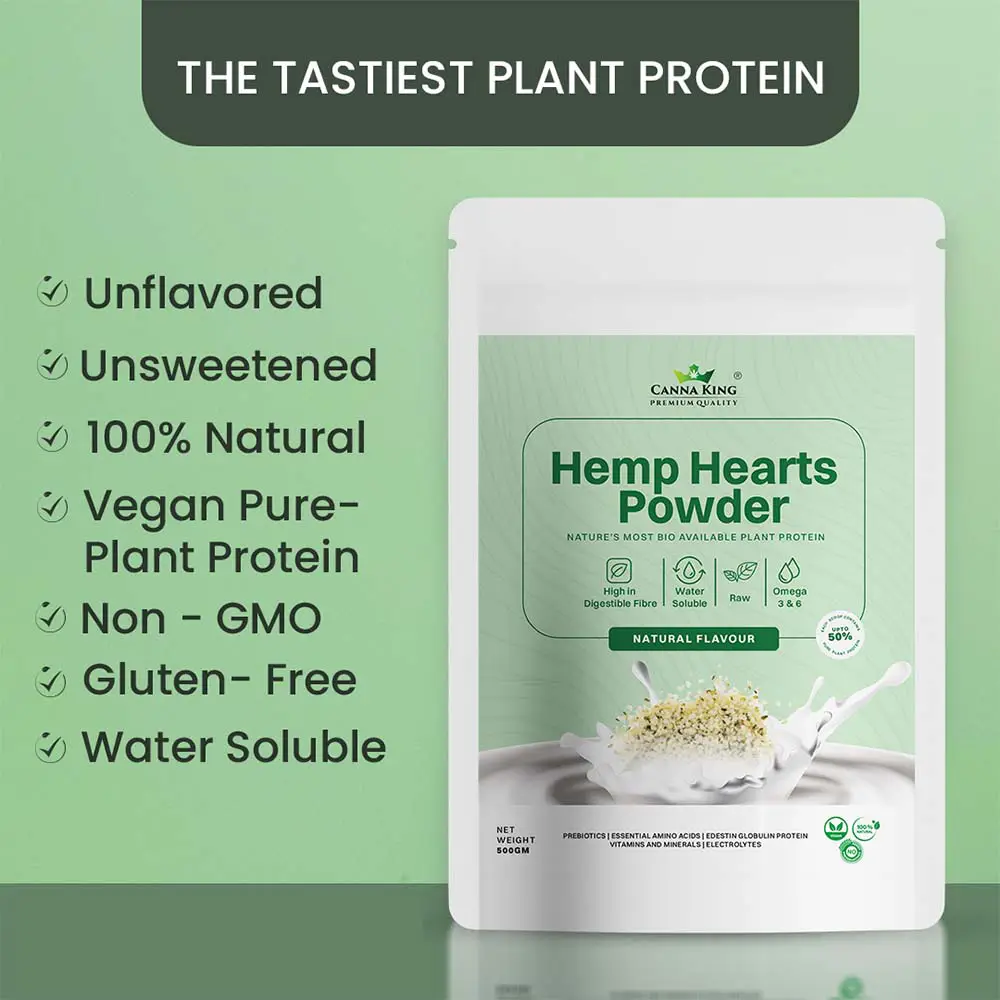 Cannaking Hemp Hearts Protein Powder (100-500 gm) on itshemp.in