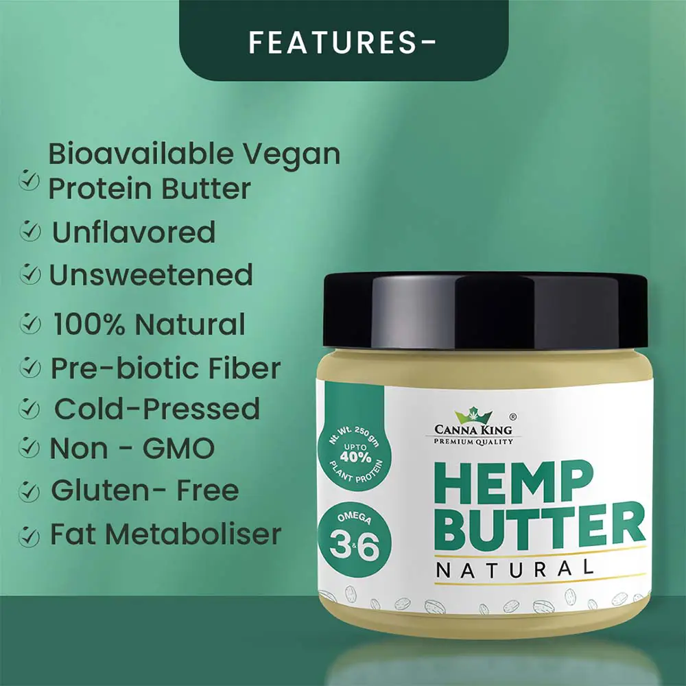 Cannaking Hemp Butter Natural - 250g on itshemp.in