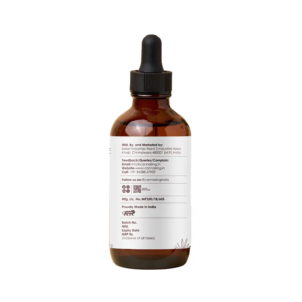 Cannaking Hemp Massage Oil (50ml - 100ml) on itshemp.in