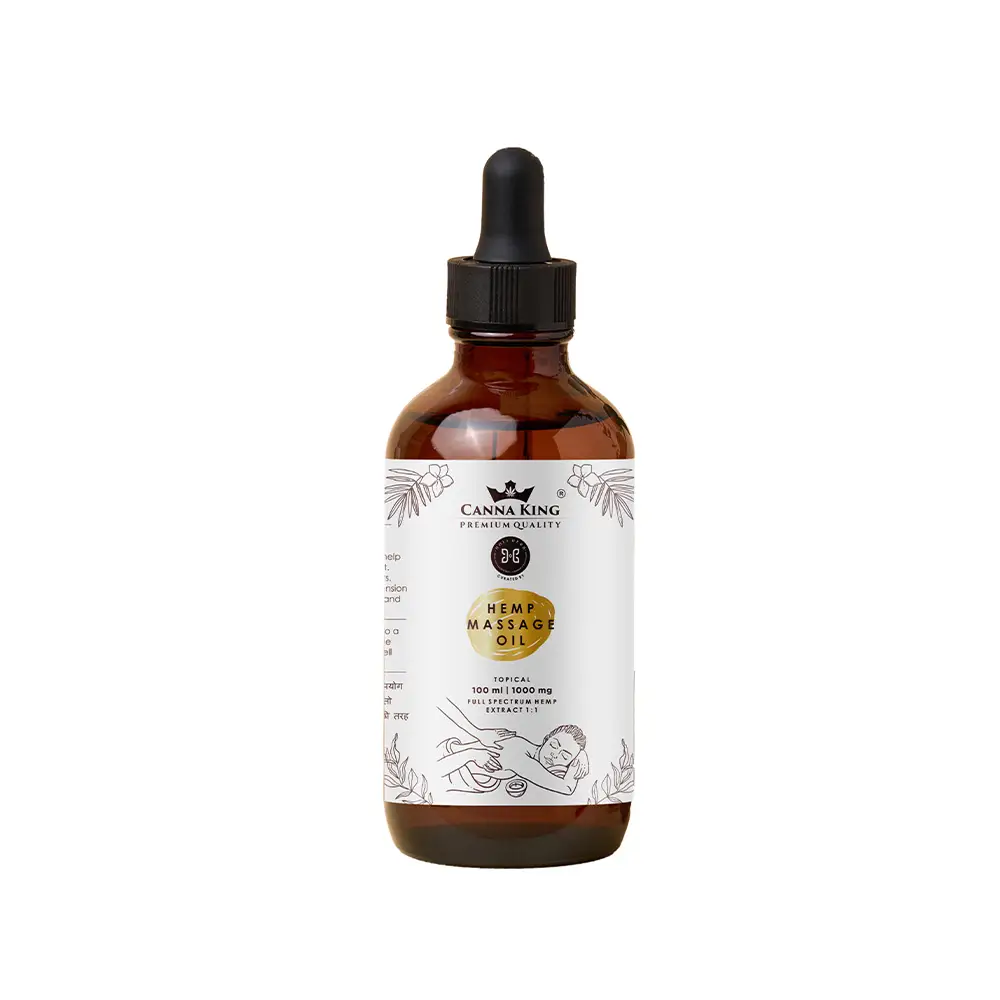 CK172018_5 Cannaking Hemp Massage Oil (50ml - 100ml) on itshemp.in