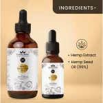 Cannaking Hemp Massage Oil (50ml - 100ml) on itshemp.in