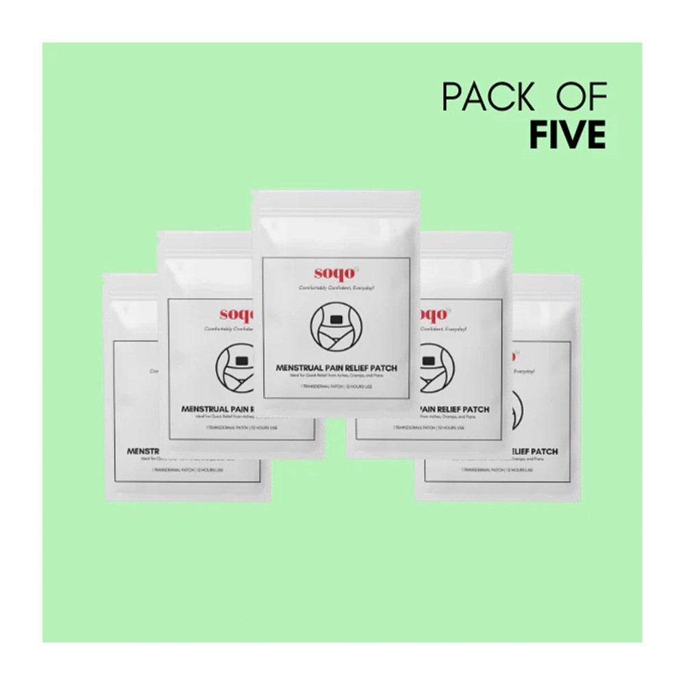 Soqo Senior Secure: Ayurvedic Pain Relief Patch for Muscle Tension and Neuropathic Pain on itshemp.in