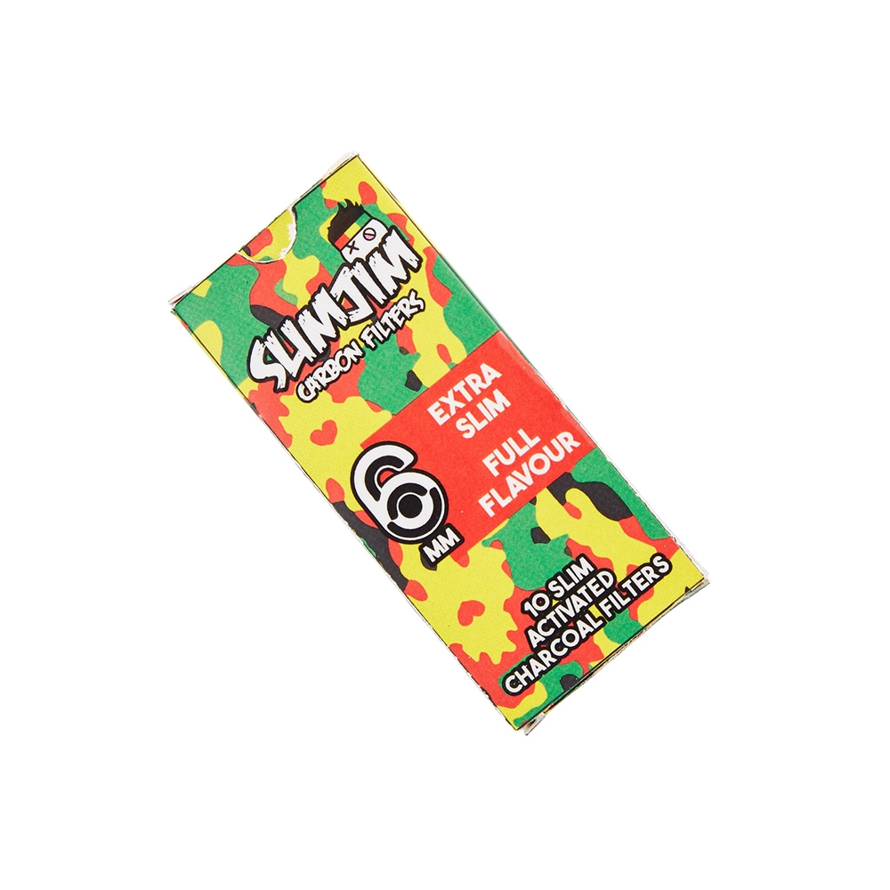 Slimjim - Camo Carbon Filters (Pack of 10) on itshemp.in