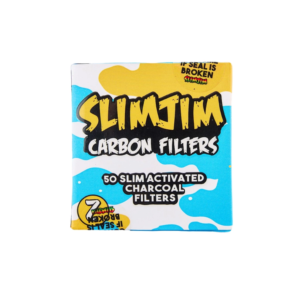 Slimjim - Splash Carbon Filters 7mm (Pack of 50) on itshemp.in