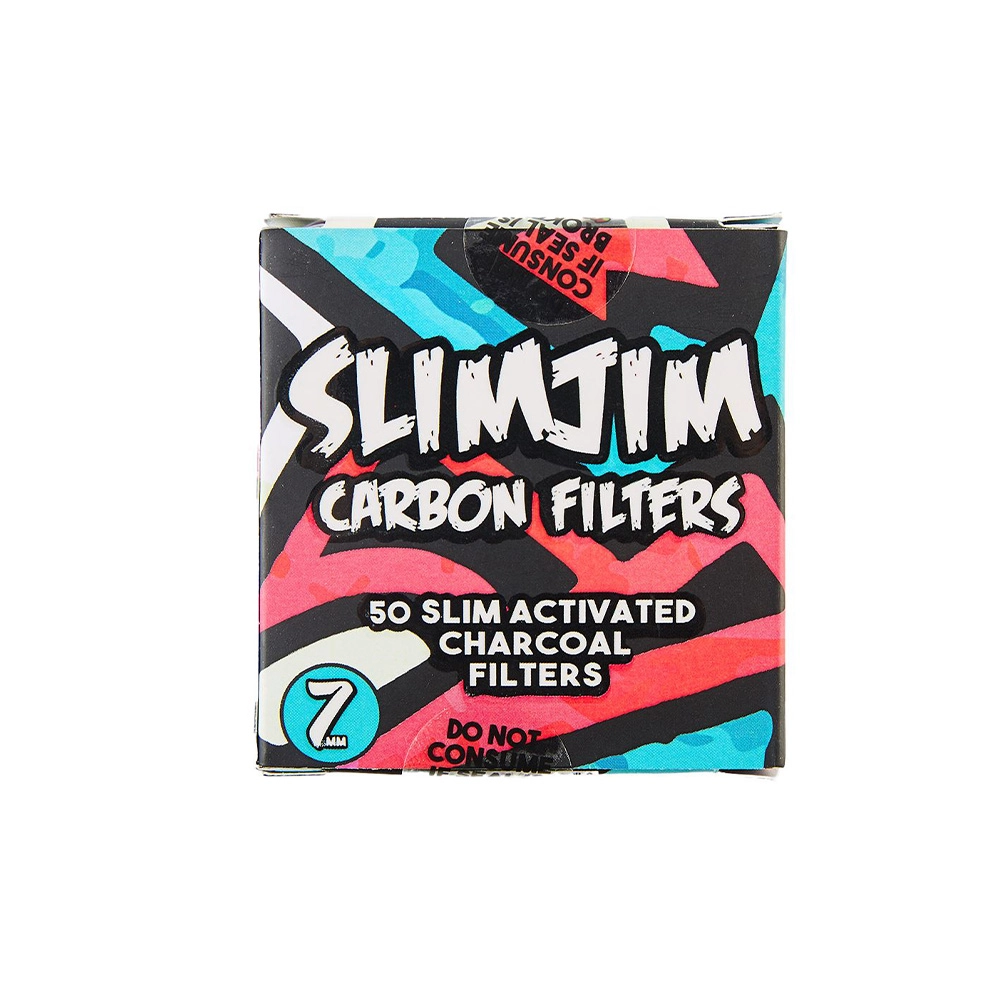 Slimjim - Aztec Carbon Filters 7mm (Pack of 50) on itshemp.in