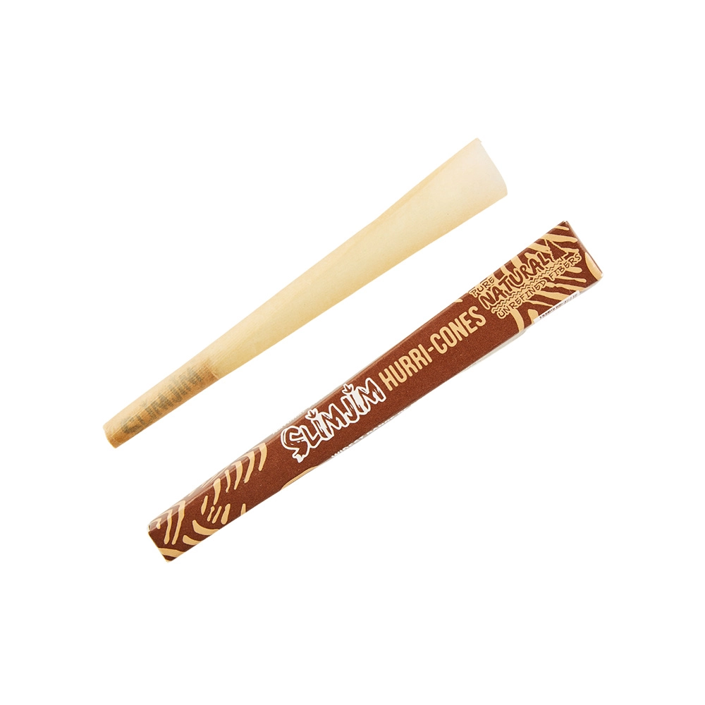 Slimjim Skins Hurri-Cones Natural King Size on itshemp.in