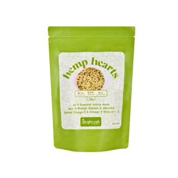 Deshwali Hemp Hearts (200gm) on itshemp.in