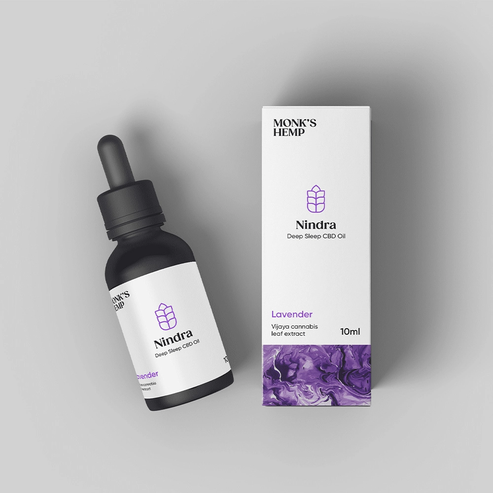 Monk's Hemp Nindra (1:1),10ml (1000mg) on itshemp.in