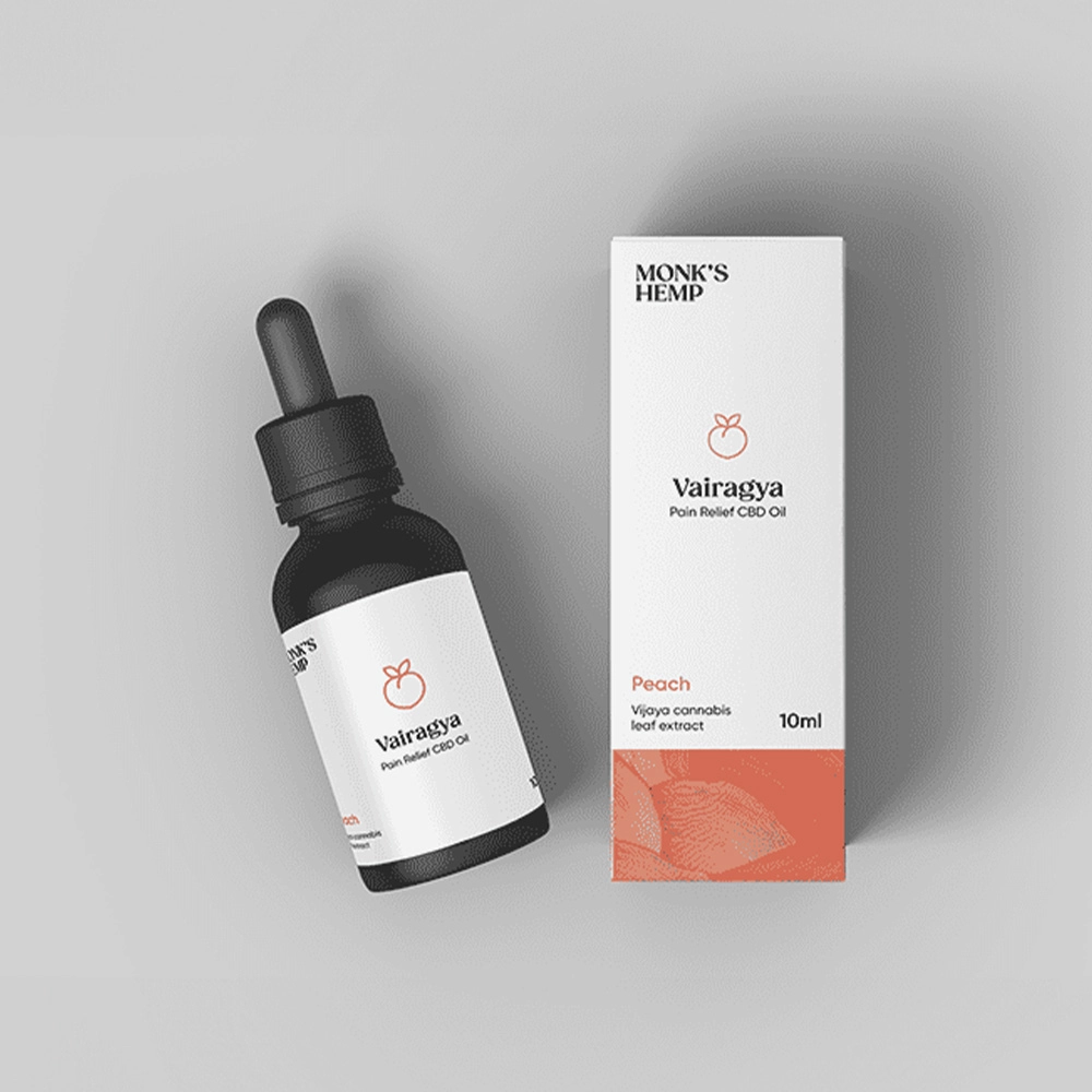 Monk's Hemp Vairagya - The Ultimate Relief (1:1), 10ml (2000mg) on itshemp.in