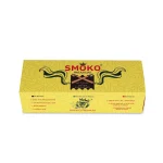 Smoko Premium King Size Natural Pre Rolled Rolling Paper, 60 pack, Brown (Unbleached) on itshemp.in