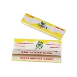 Smoko Rolling Papers Unbleached King Size Full Box - 50 Booklets with 33 papers per Booklet, Brown (Unbleached) on itshemp.in