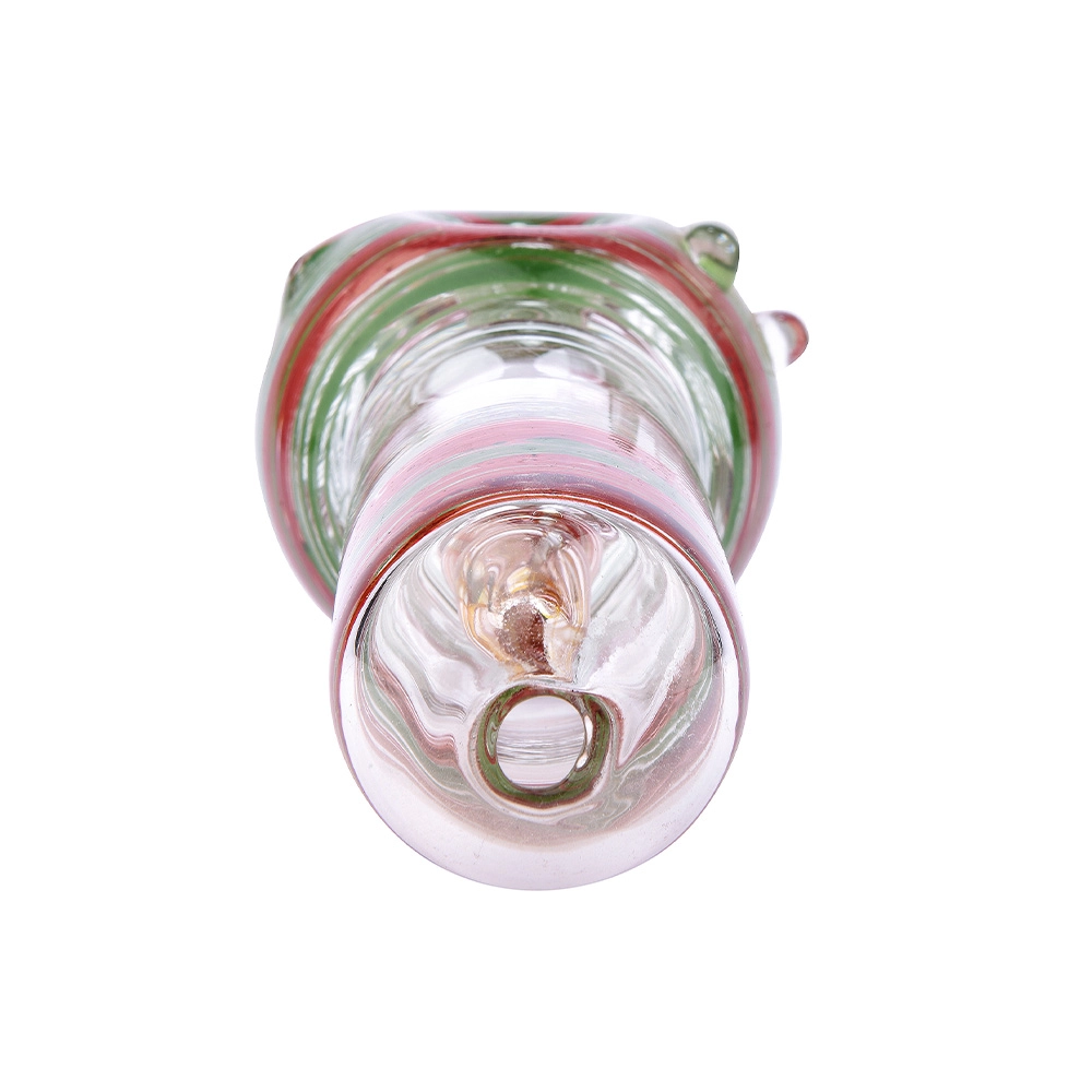 TBBC FAT Boy Crystal Glass Green Pipe - 8 inches on itshmp.in