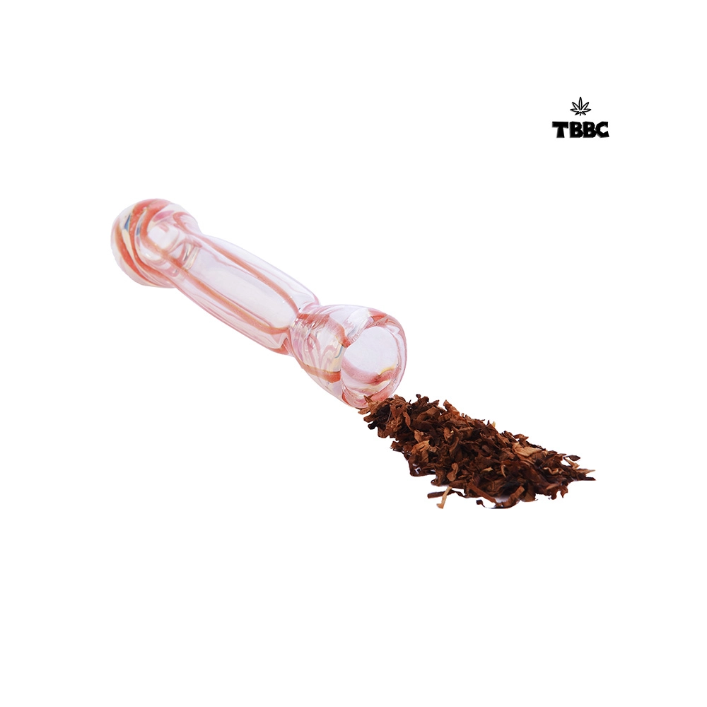 TBBC Orange Smoky Rings Glass One Hitter on itshemp.in