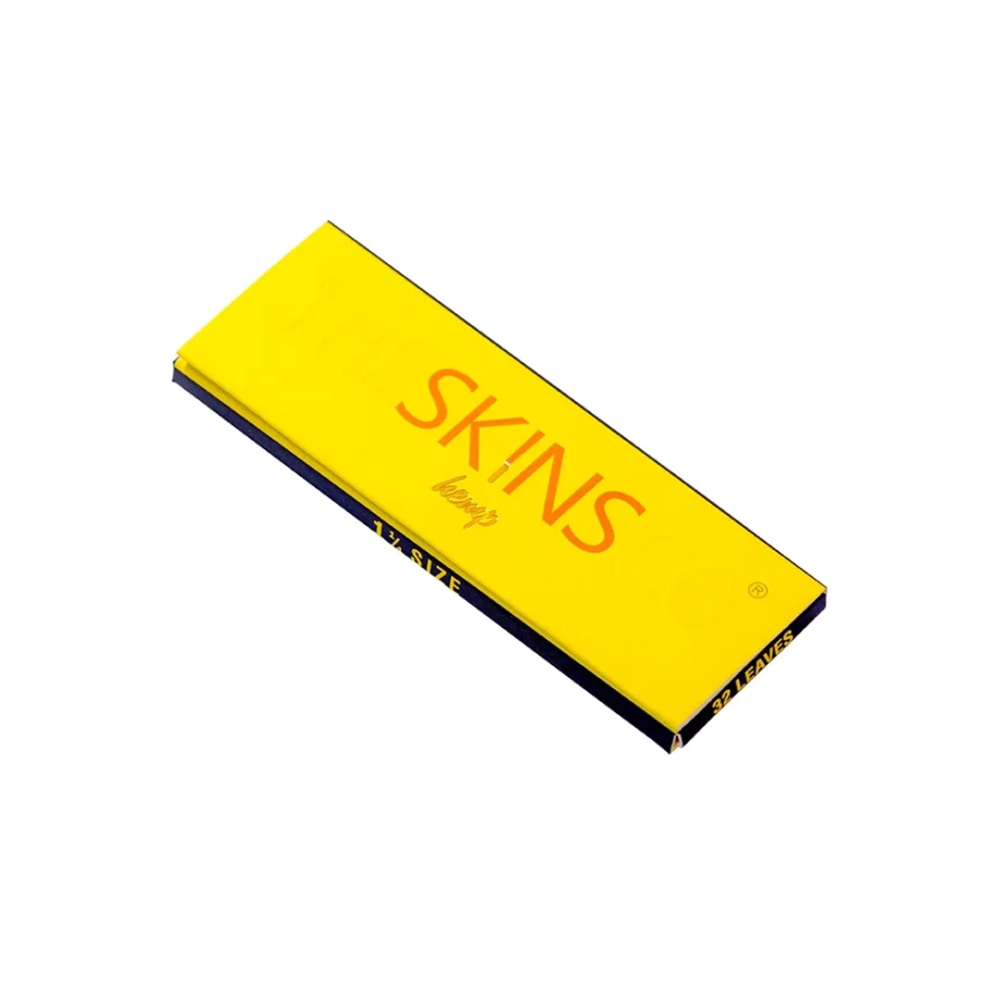 THESKINSCO™ 1 1/4 Size Premium Hemp Rolling Paper (Pack of 10) on itshemp.in