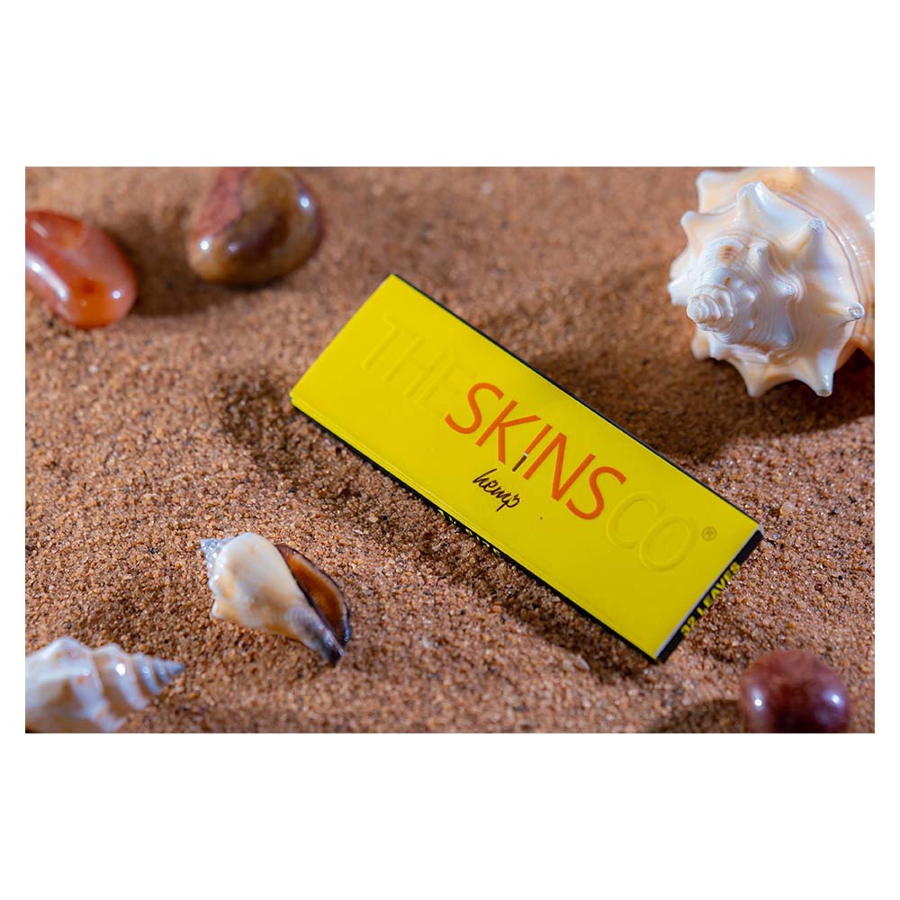 THESKINSCO™ 1 1/4 Size Premium Hemp Rolling Paper (Pack of 10) on itshemp.in