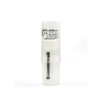STRONG BONG Portable Travel Bong with Built-In Herb Grinder with Borosilicate Glass Shooter 18.8mm| Pocket-Friendly Size 6 Inch |2-in-1 Smoking Water Pipe + Crusher - Clear on itshemp.in