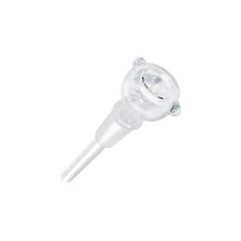 STRONG BONG 18.8mm Glass Diffuser Down stem with 14.4mm Glass Bowl Shooter for Glass Bongs/Waterpipes | Smoking Accessory | Bong Accessory | Clear on itshemp.in