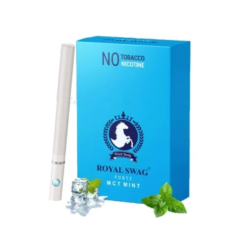 Herbal Cigarettes 100% Tobacco Free and Nicotine Free Mint Flavour(10 Sticks/Box) on itshemp.in