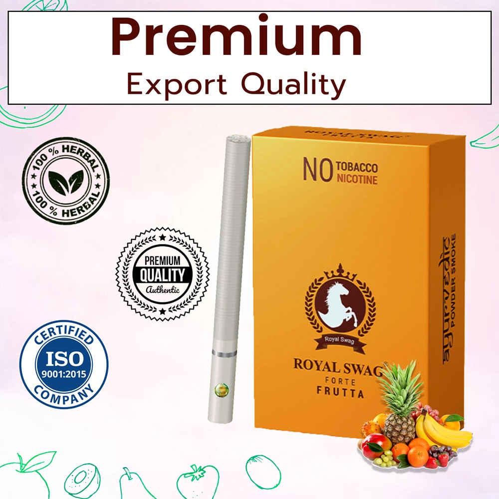 Herbal Cigarettes 100% Tobacco Free and Nicotine Free Frutta Flavour(10 Sticks/Box) on itshemp.in