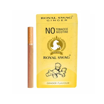 Herbal Cigarettes 100% Tobacco Free and Nicotine Free Ginger Flavour(10 Sticks/Box) on itshemp.in