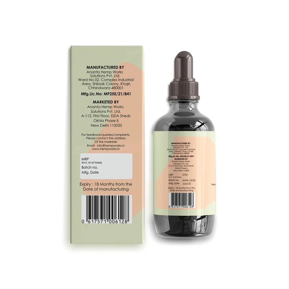 Ananta PetWell Hemp Seed Oil for Dogs & Cats - 100ml - Image 2