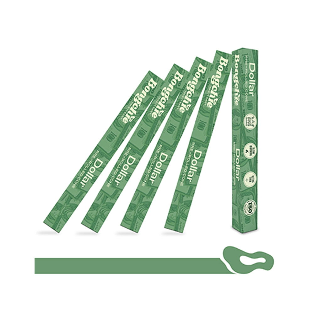 Bongchie Dollar Pre-Rolled Cones - King Size (Pack of 5) on itshemp.in
