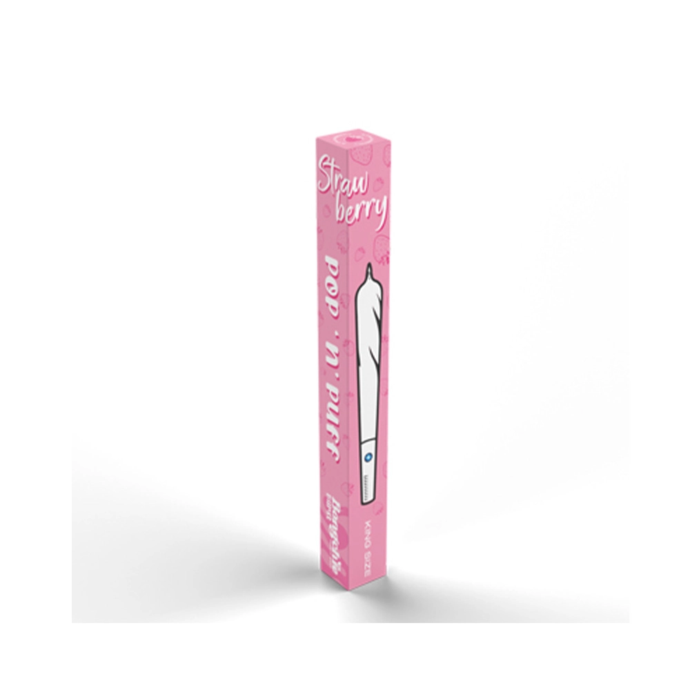 Bongchie Burst Flavoured Pre-Rolled Cones with Infused Capsule Tips - Strawberry, King Size (5 Packs) - Image 2