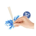 Bongchie Burst Flavoured Pre-Rolled Cones with Infused Capsule Tips - Blueberry, King Size (5 Packs) on itshemp.in