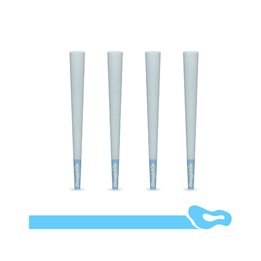 Bongchie Perfect Roll Pre-Rolled Cone, King Size Cones (Blue) - 50 Cones - Image 3