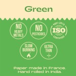 Bongchie Perfect Roll Pre-Rolled Cone, King Size Cones (Green) - 50 Cones - Image 3