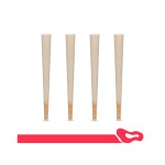 Bongchie Perfect Roll Pre-Rolled Cone, King Size Cones (Natural) - 50 Cones - Image 4