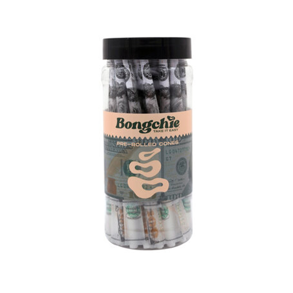 Bongchie Dollar Pre-Rolled Cones, King Size Cones - Pack of 50 - Image 1