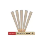 Bongchie Perfect Roll Pre-Rolled Cone Unbleached (Brown) - 5 Packs - Image 2