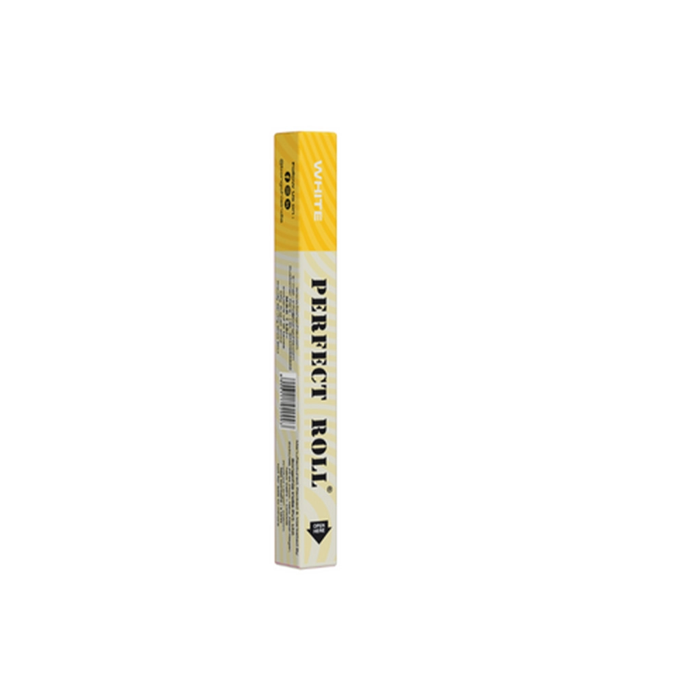 Bongchie Perfect Roll Pre-Rolled Cone Bleached (White) - 5 Packs of King Size Cones - Image 3