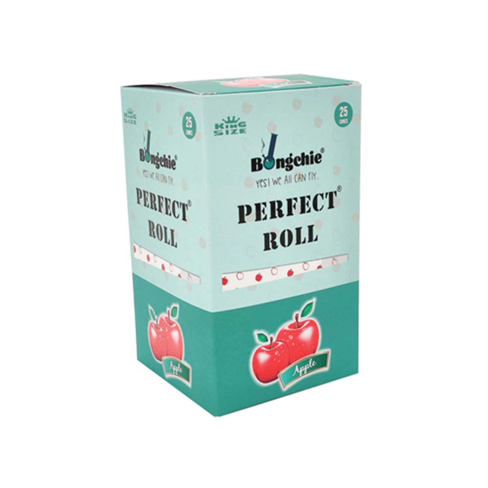 Bongchie Perfect Roll Pre-Rolled Cone Apple Flavor - Pack of 25 - Image 3