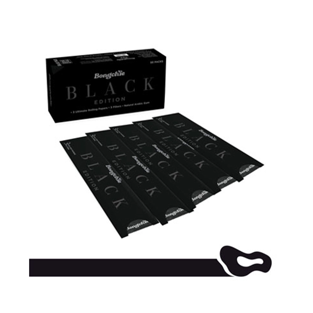 Bongchie Black Edition Rolling Paper - King Size Slim, 50 Packs - Image 5