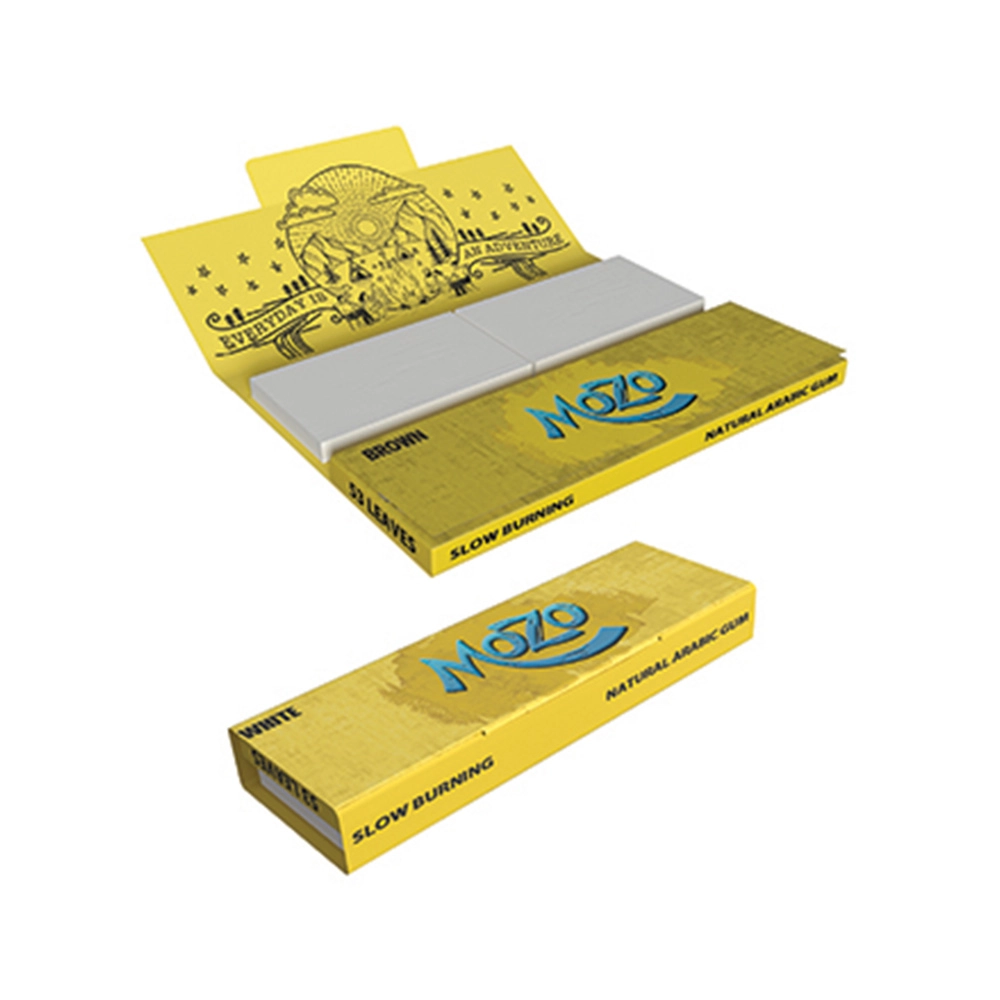 Bongchie Bleached Rolling Paper Booklets with Filters - 6 Pack - Image 5