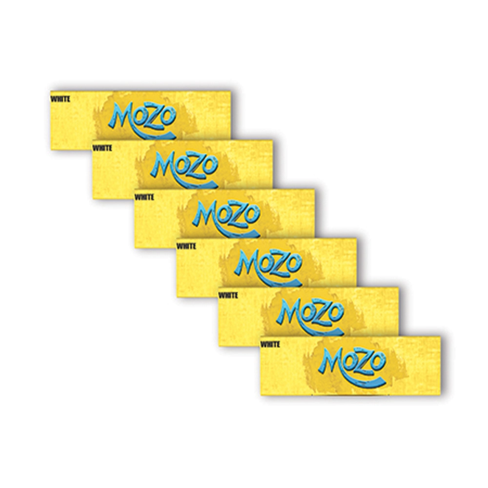BC184043_5 Bongchie Bleached Rolling Paper Booklets with Filters - 6 Pack - Image 1