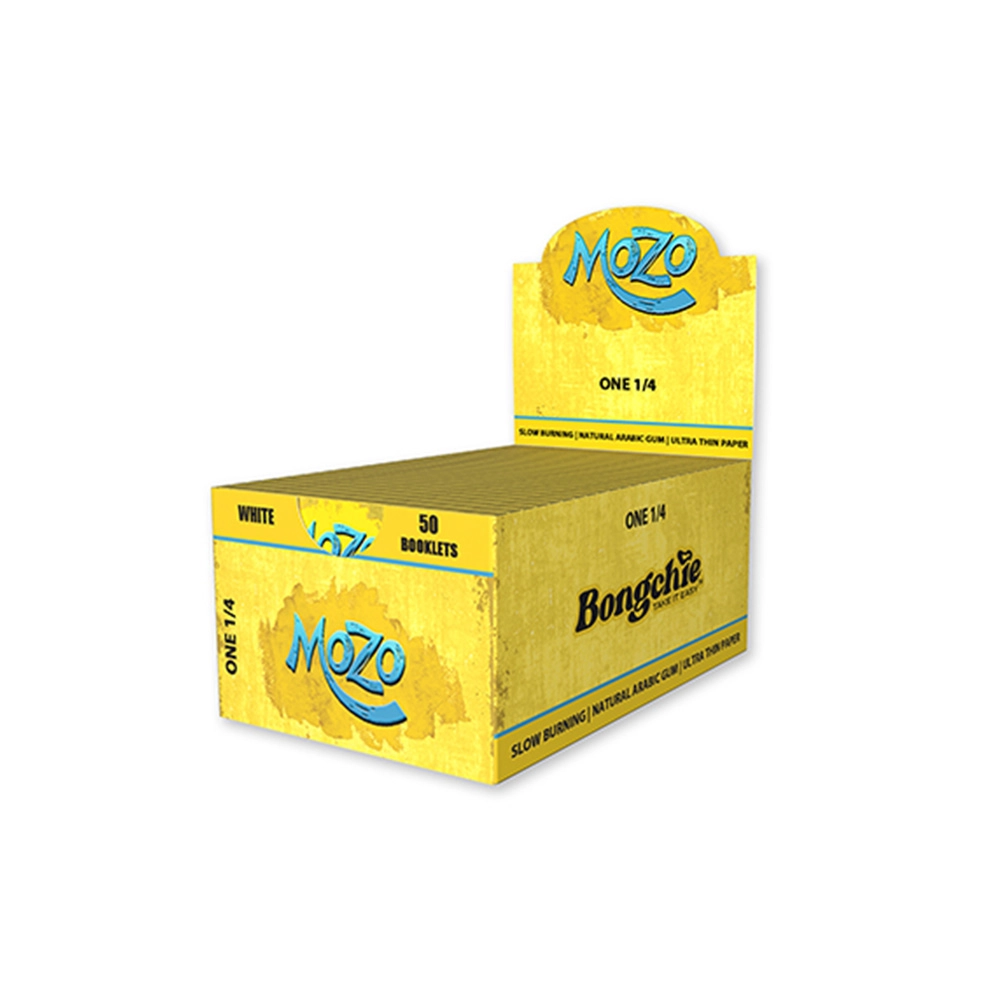 Bongchie Bleached Rolling Paper Booklets, Box of 50 Booklets, 53 Papers Each - Image 2