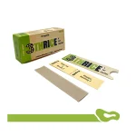 Bongchie Thrice A Day Hemp Rolling Papers -King Size Slim (50 Packs) - Image 2