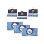 Bongchie Mozo Rolling Papers with Filters (Brown) - 6 Booklets of 32 Gummed Papers and Perforated Filters - Image 3