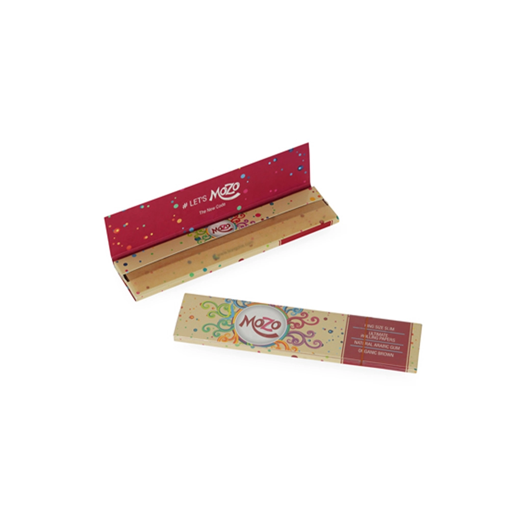 Bongchie Mozo Unbleached Rolling Papers - 32 Gummed Papers per Booklet - Image 1