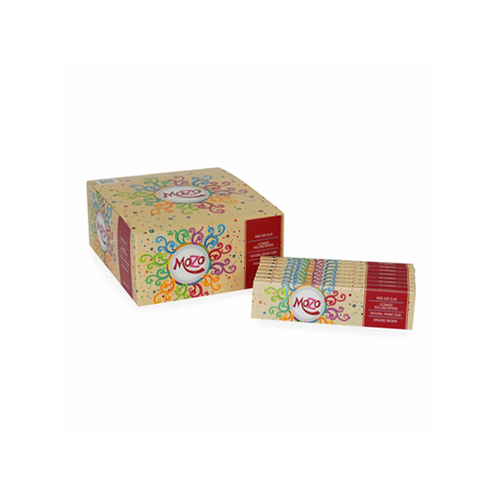 Bongchie Mozo Unbleached Rolling Papers - 32 Gummed Papers per Booklet - Image 3
