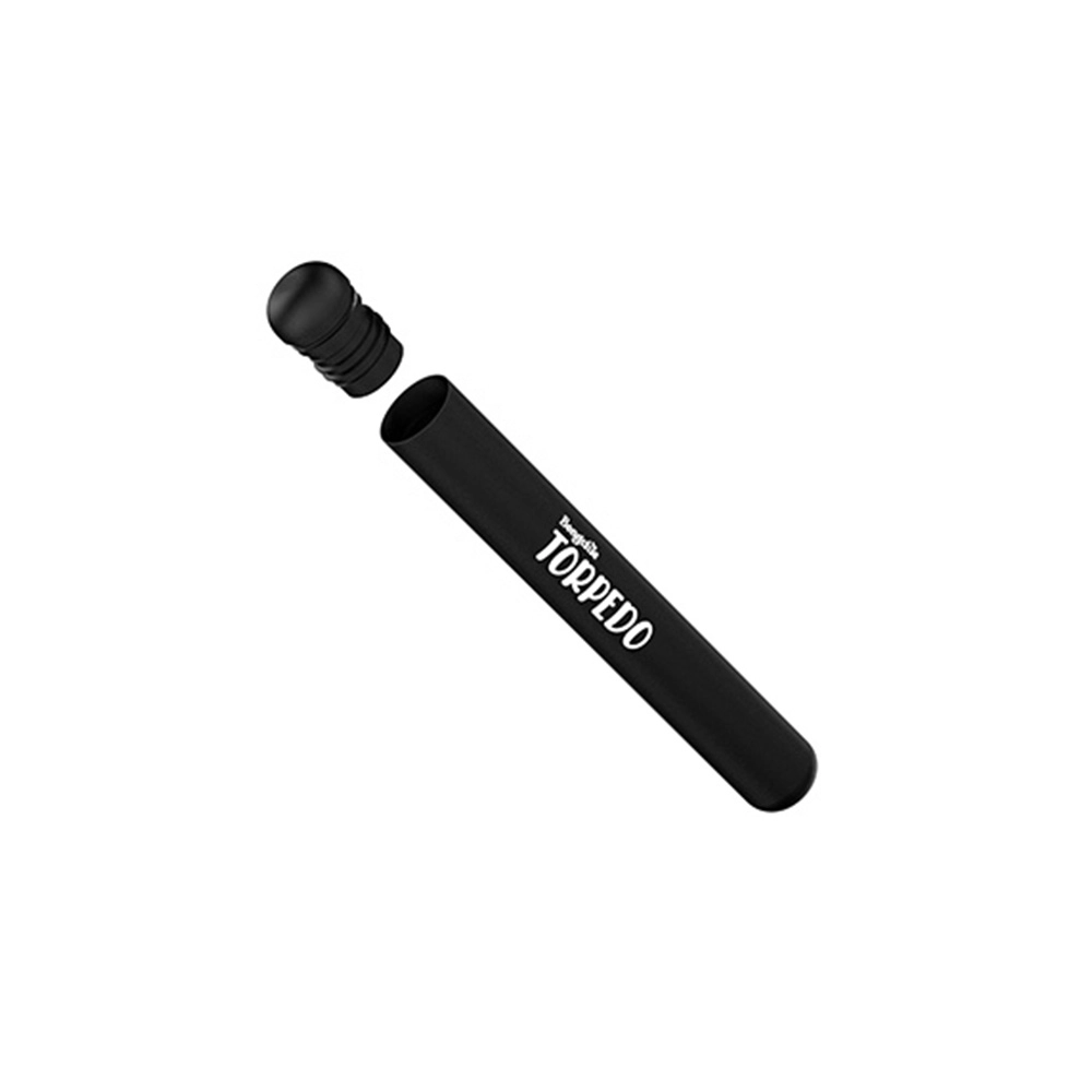 Bongchie Torpedo Premium Aluminium Case for Smokes - Airtight (Phantom Black) - Image 5