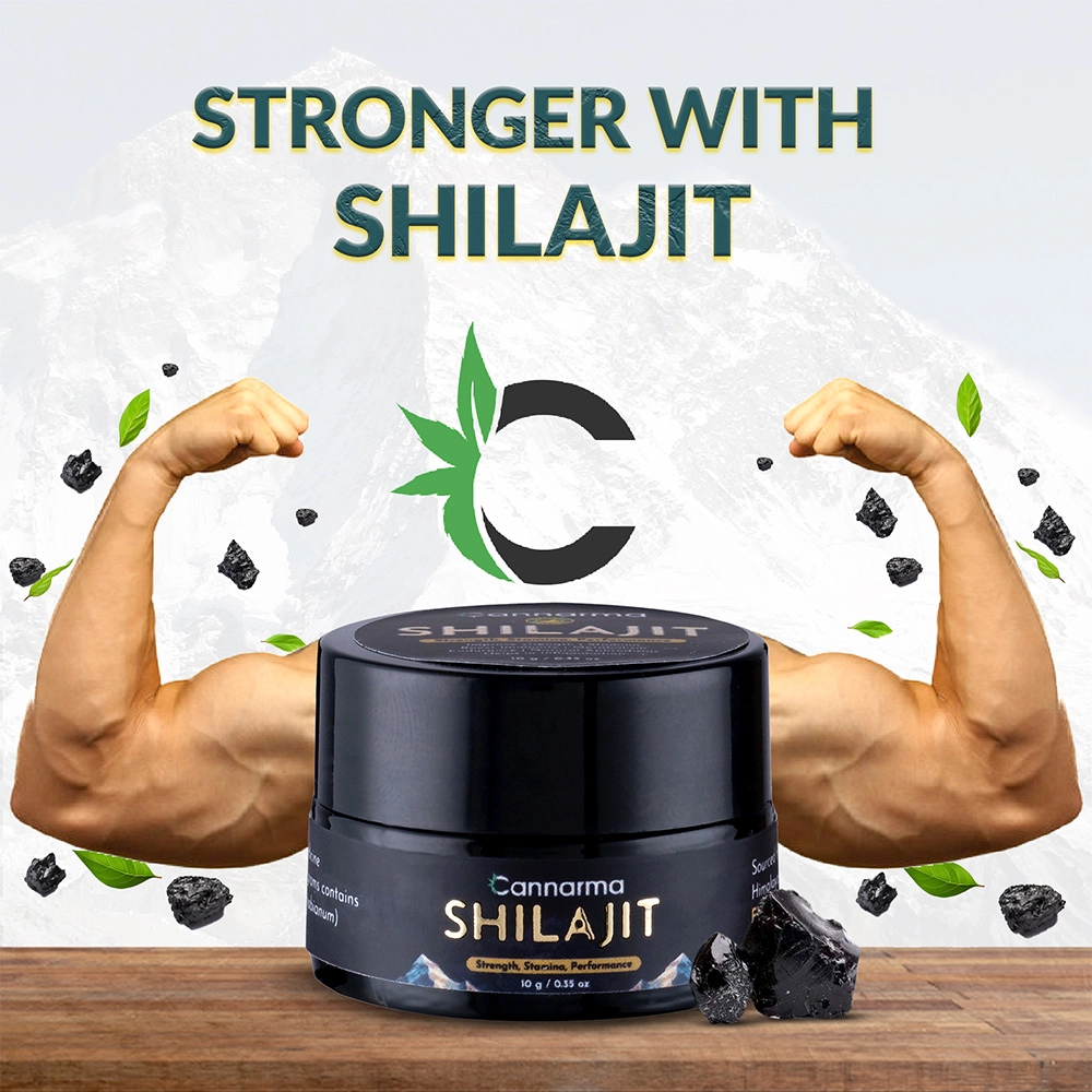Cannarma Pure Himalayan Shilajit/Shilajeet Resin - 10g on itshemp.in