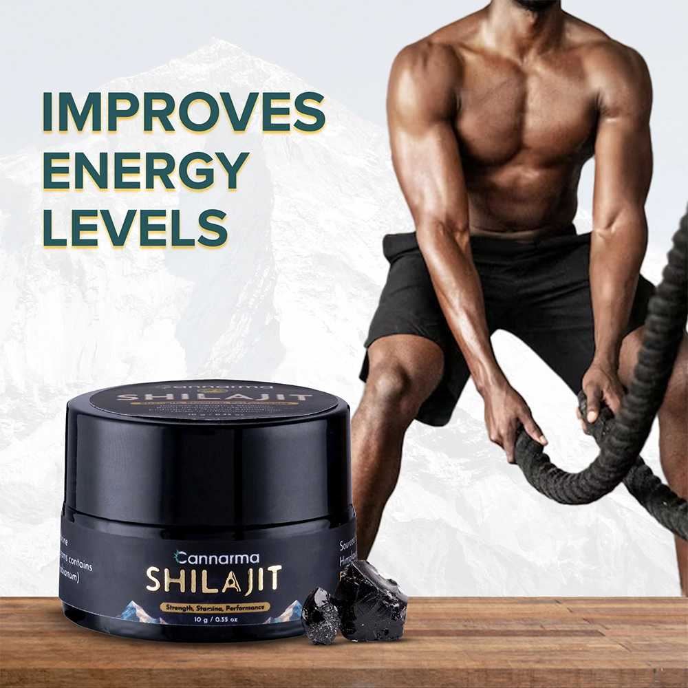 Cannarma Pure Himalayan Shilajit/Shilajeet Resin - 10g on itshemp.in