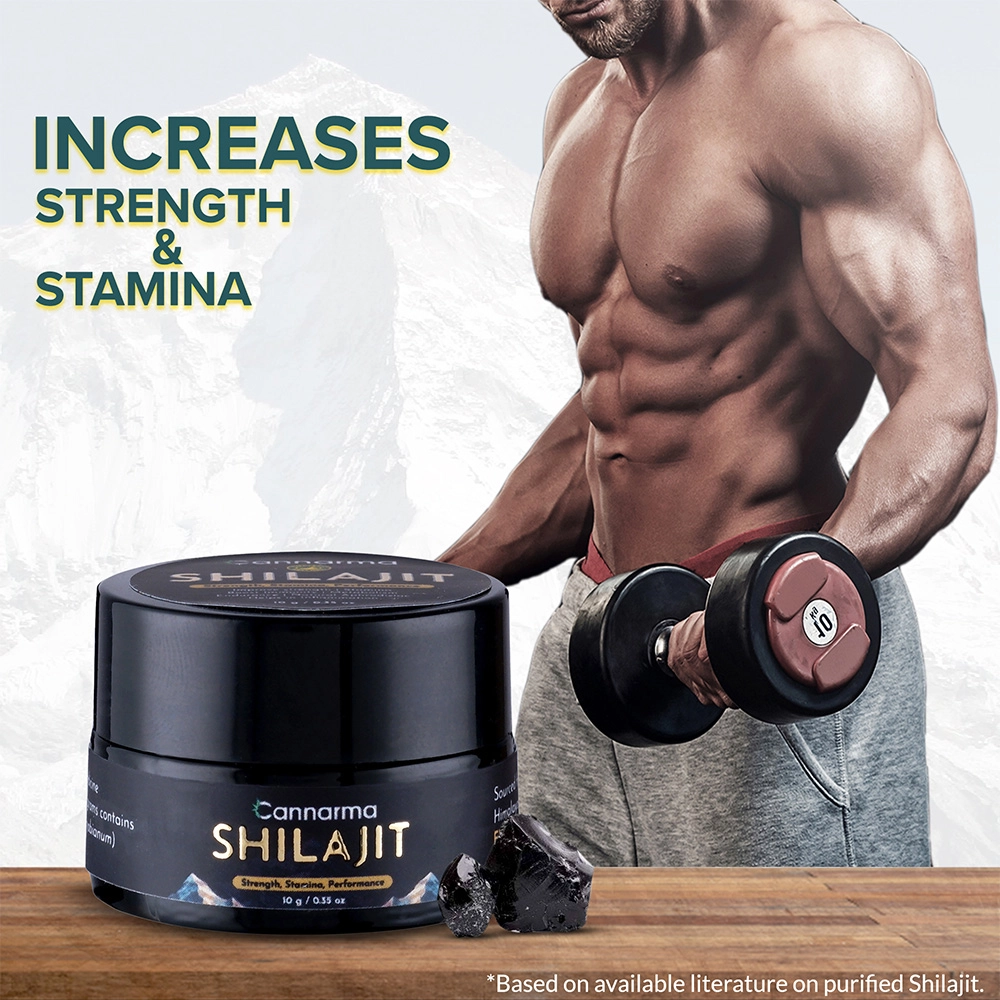 Cannarma Pure Himalayan Shilajit/Shilajeet Resin - 10g on itshemp.in